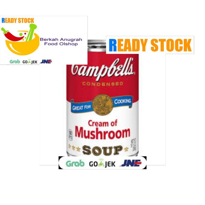 

[COD] Campbell's campbells campbell cream of mushroom soup 298g [COD]