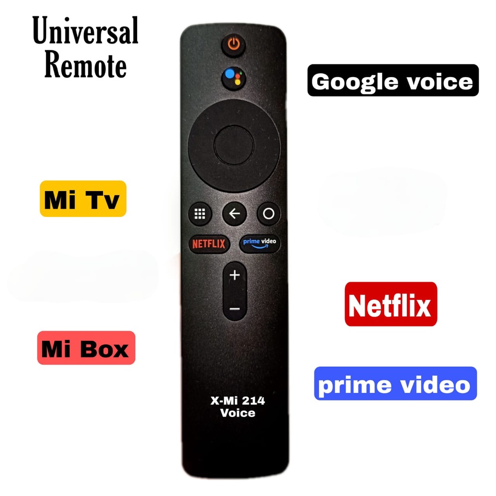 Remote Universal Xiao Mi untuk Mi Tv dan Mi Box  Voice