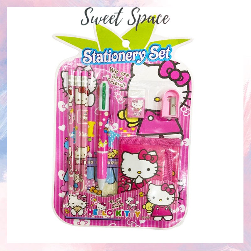 SET ALAT TULIS SEKOLAH KARAKTER + DOMPET [SWEETSPACE]