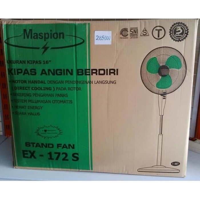 Kipas Angin Berdiri/Stand Fan Maspion EX-172 S (16 Inch)