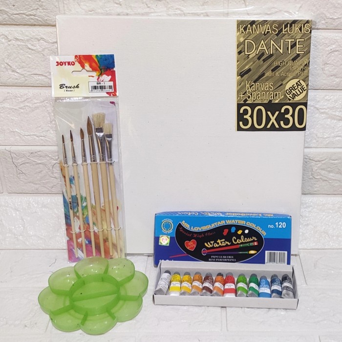 

Produk Terbaru Paket Melukis Set Kanvas 30X30 Kuas Palet