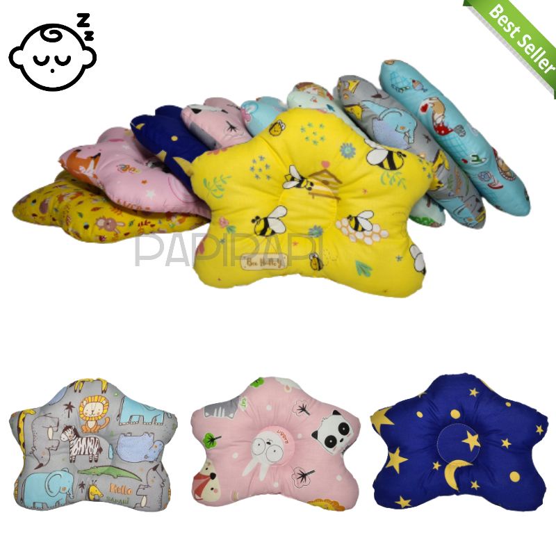 BANTAL BABY NEWBORN MODEL BINTANG/ BANTAL PEYANG BABY MODEL BINTANG