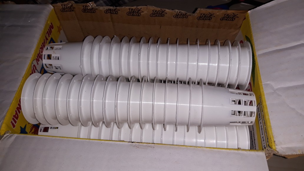 Netpot Jaring Putih 5 Cm Hidroponik Nft Dft Rakit Apung Plastik Tebal