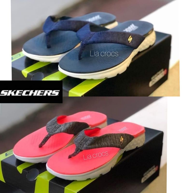 Skechers sandal gogamax unisex / Sandal wanita skechers / Sandal Pria skechers