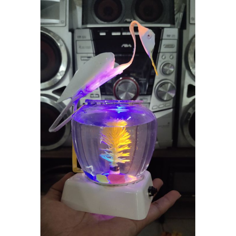 Hiasan meja atau aquarium mini buat ikan cupang cocok buat souvenir