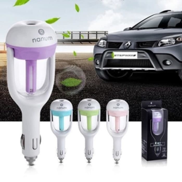 Nanum Car Humidifier Diffuser AromaTherapy Mobil Pelembab Kabin Car