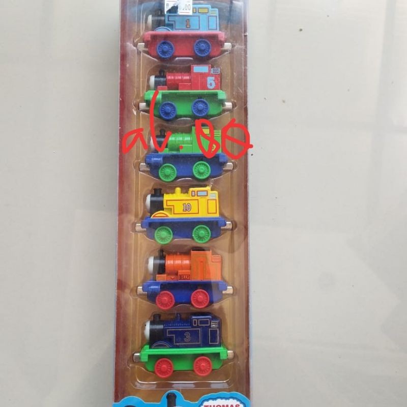 mainan figure Thomas and Friends diecast set 6 pcs misb