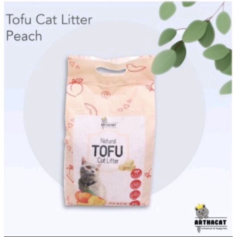 PASIR KUCING TOFU GUMPAL SOYA CLUMPING CAT LITTER 7L ECO FRIENDLY