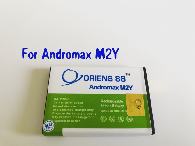 (P) Baterai batre battery Andromax MIFI M2Y H15348 double power/IC OR 88