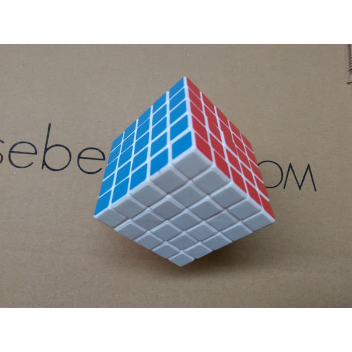 Pelumas Rubik - Rubik Yongjun - Rubik Kubus Rubik Yongjun 5X5X5 Magic Cube White Base Ori Produk