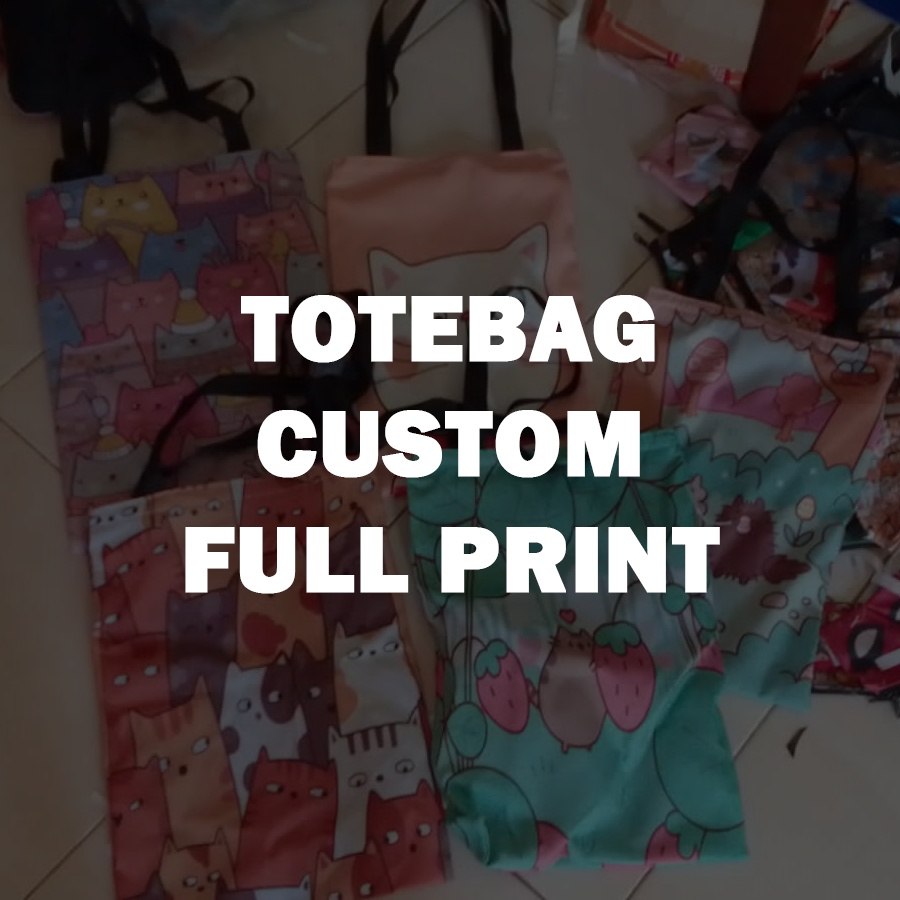 totebag Custom full print