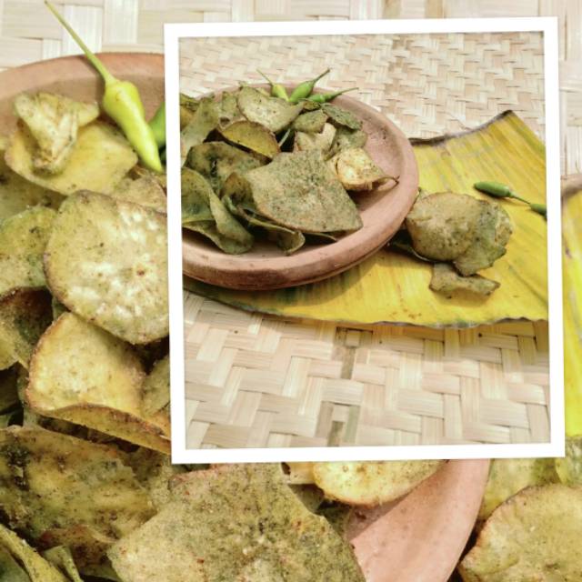 

Kripik singkok cabe ijo