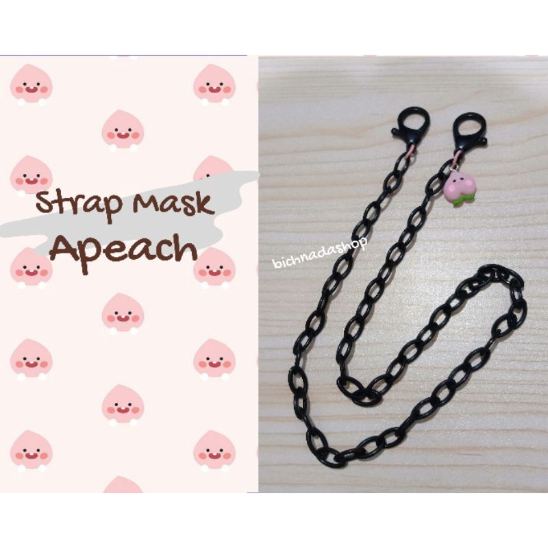 Strap mask / kalung masker / tali masker Apeach Kang Daniel Kpop
