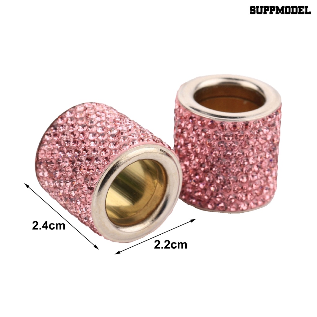 Suppmodel Ring Berlian Imitasi Blingbling Untuk Sandaran Kepala Jok Mobil Universal