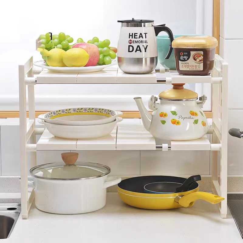 Jual Multifunction Sink Shelf Kitchen Shelf Microwave Oven Rack