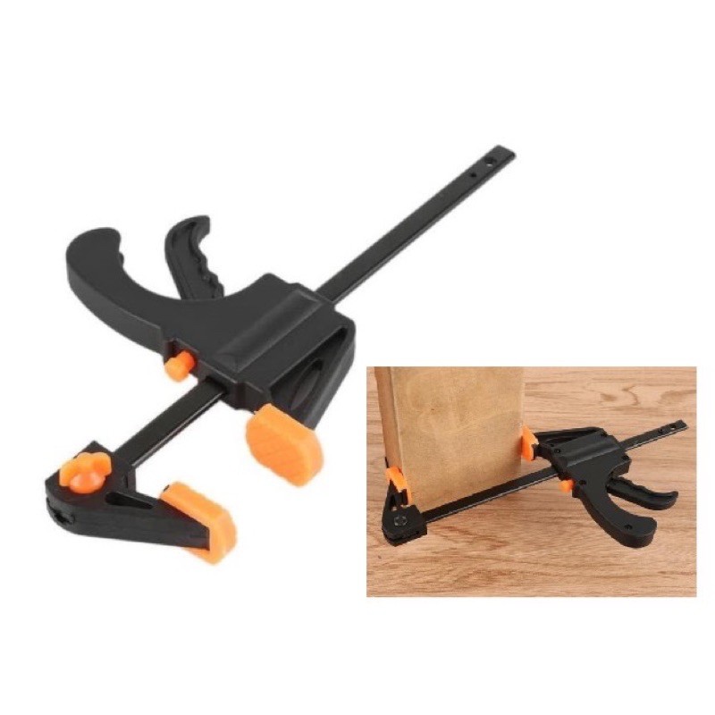 F Clamp 6 Inch Clamp Kayu-Rachet Grip Quick Release