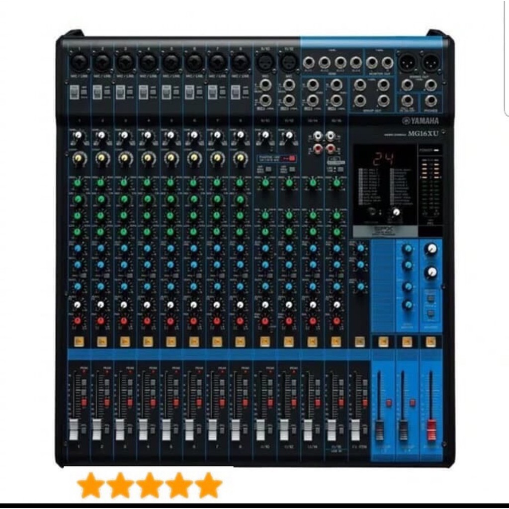 audio Mixer Yamaha MG 16 XU/Yamaha MG16XU/MG 16XU(16 Channel)