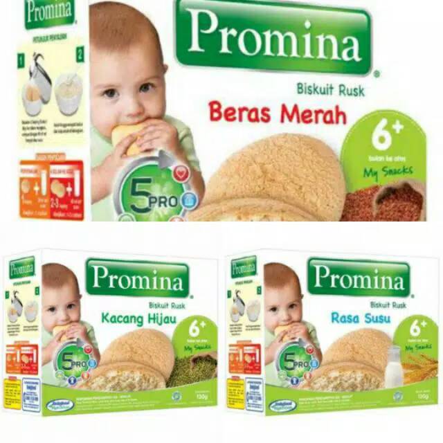 Promina biskuit rusk (biskuit bayi) 6 bulan