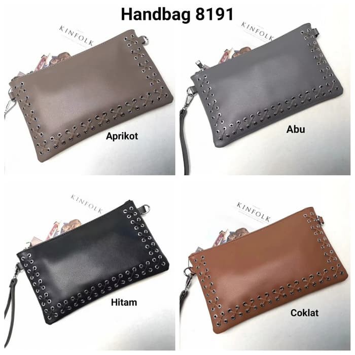 Handbag pouch impor ada tali panjang kualitas premium berkualitas