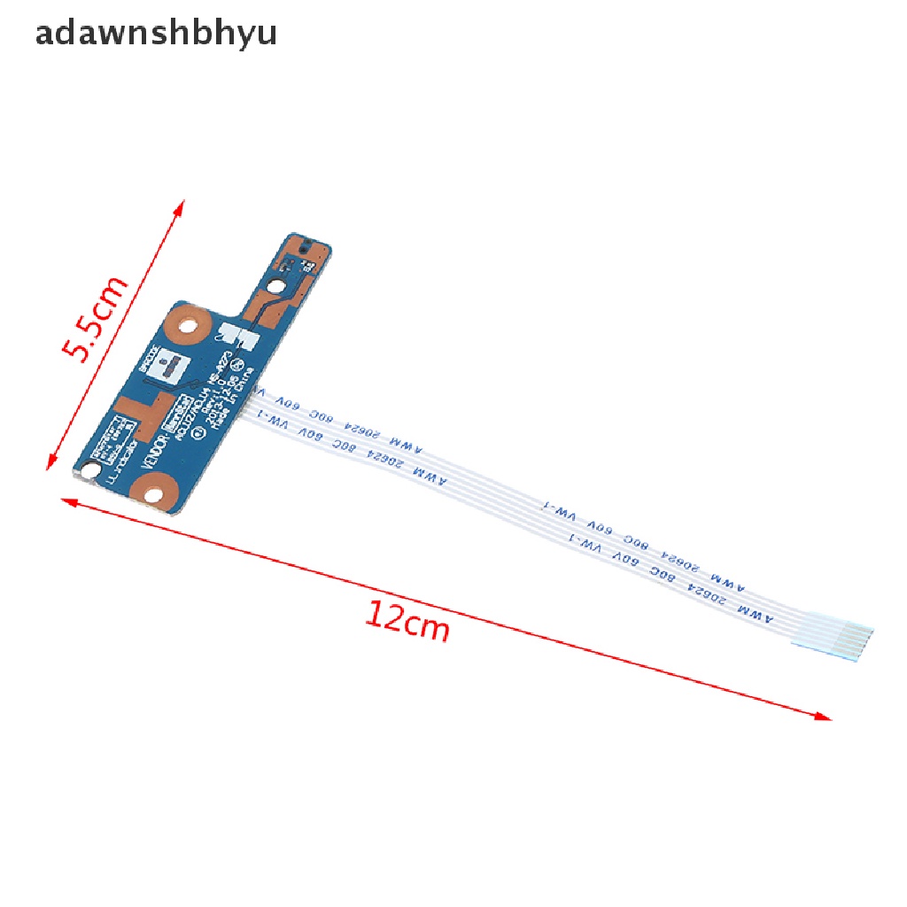 Adawnshbhyu Papan Tombol Power Dengan Kabel Untuk Reparasi Lenovo Z50 G50-30 45 70 80M Z50-75