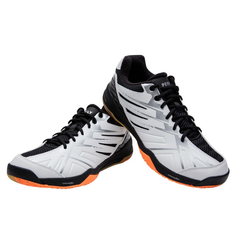 Sepatu badminton pria badminton shoes max comfort white black