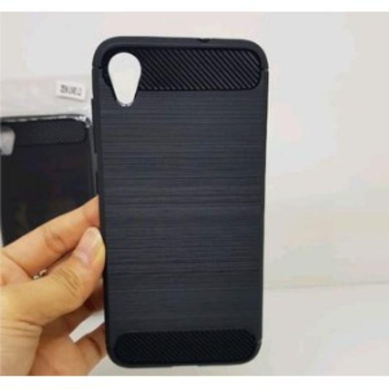 Softcase Slim Fit Carbon Zenfone Live L1 Live L2 ZA550KL - UA