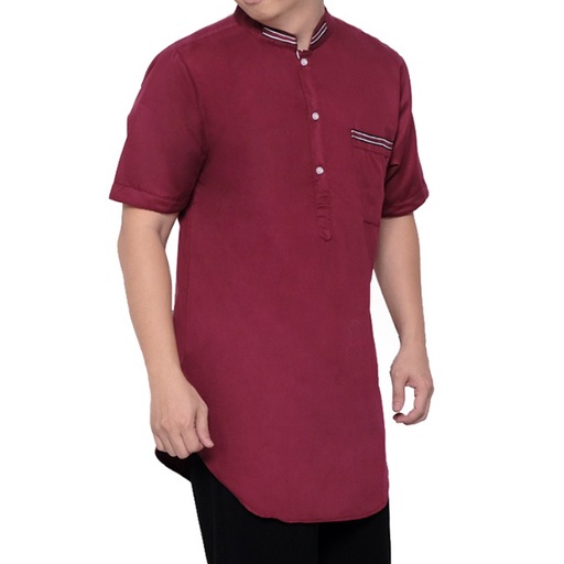 Baju Koko Qurta Kurta FARHAN Katun Premium Ukuran Jumbo