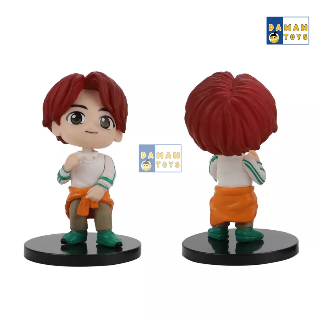 Baru Minifigure K-POP BTS Butter - Acesoris BTS 7cm Bahan Padat Rocks: BTS Generasion 10