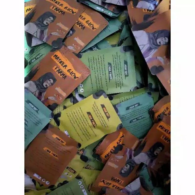 masker glow farma