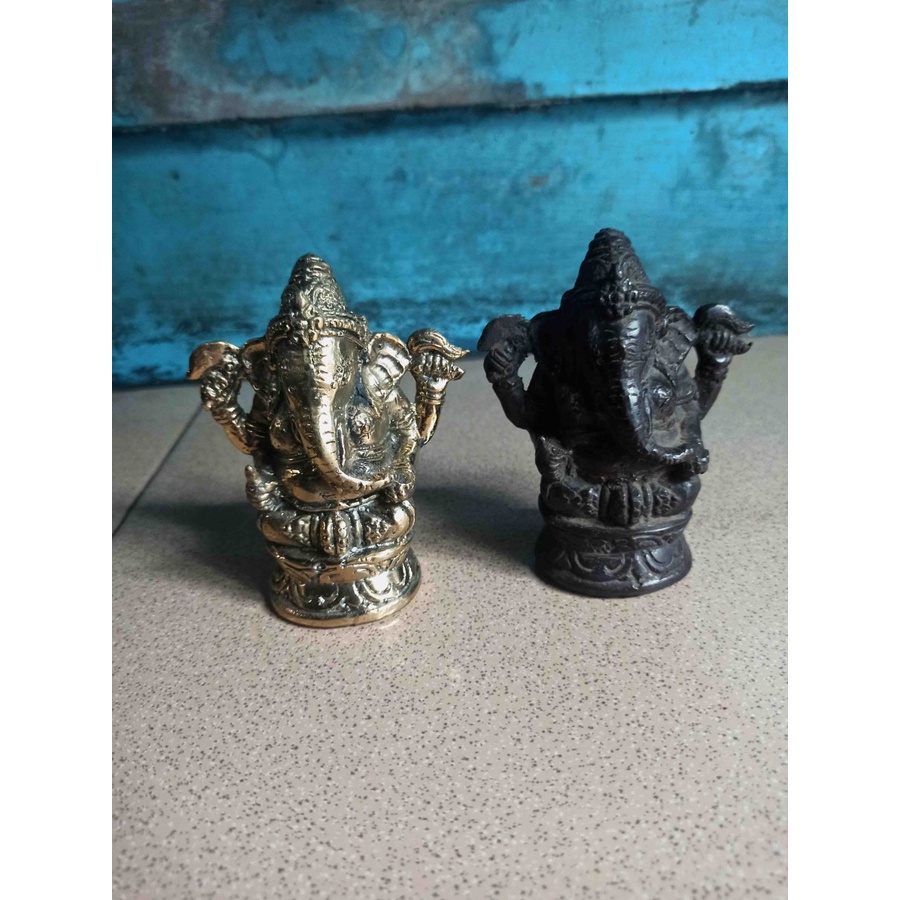 Patung Antik Dua Dewa Ganesha Koleksi Termurah