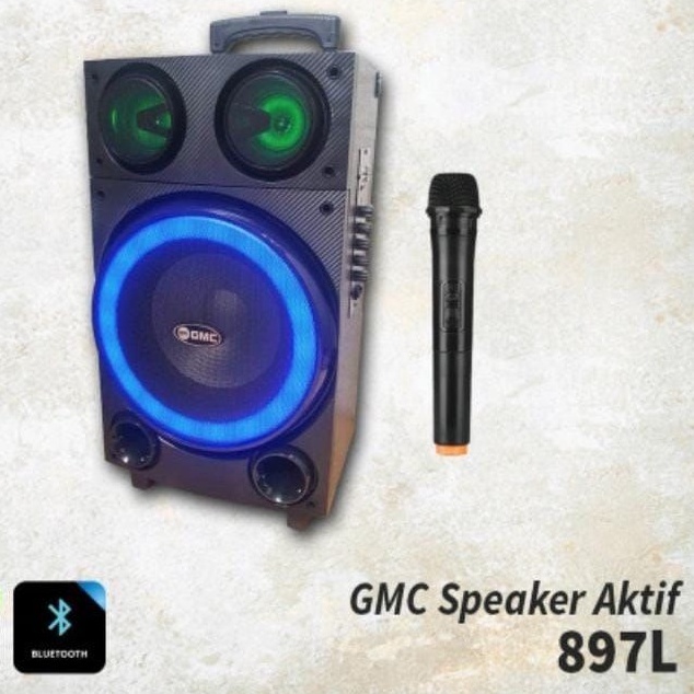 Speaker Aktif GMC type 897 L khusus KotaCirebon