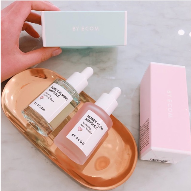 PURE CALMING & HONEY GLOW AMPOULE by ECOM