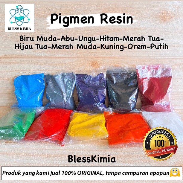 PIGMENT RESIN 100 GRAM-PEWARNA RESIN-PIGMEN RESIN-PIGMENT RESIN