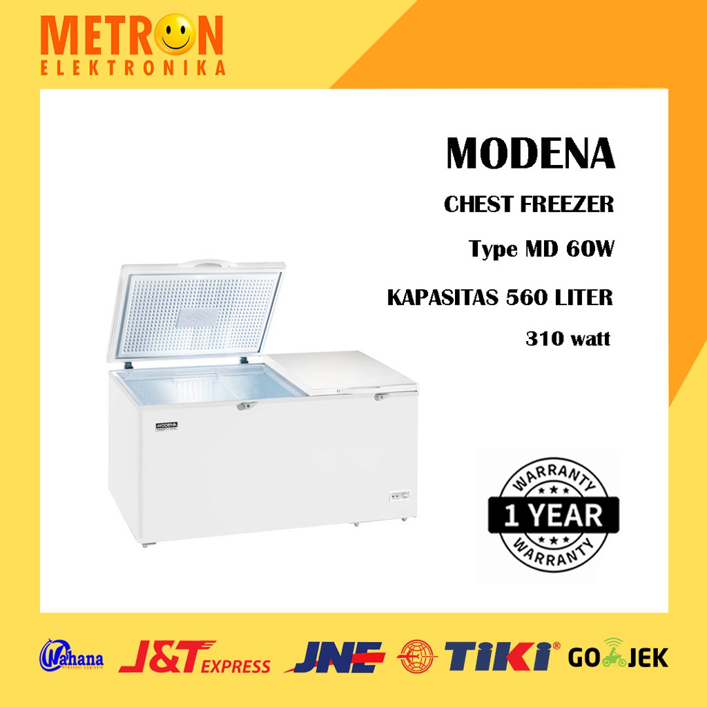 MODENA MD 60 / CHEST FREEZER 600 LITER / MD60