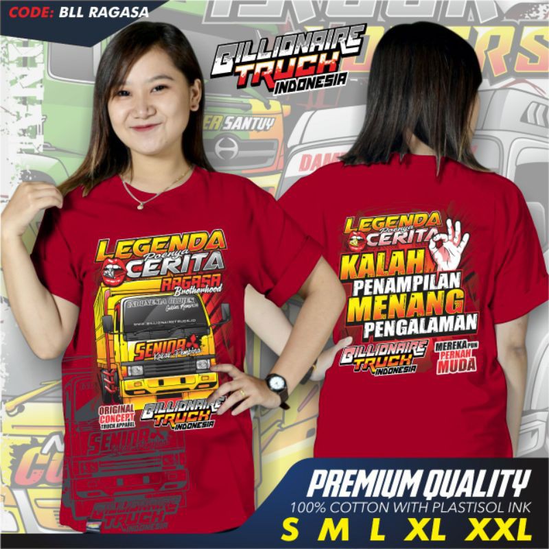 Kaos truck Billionaire truck Indonesia BLL RAGASA