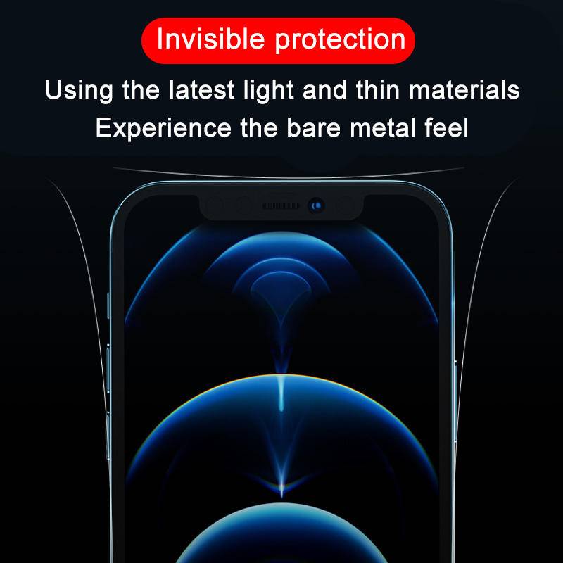 Film Pelindung Layar Hydrogel Untuk iPhone 14 13 12 Pro Max Mini 14 Plus 14 Pro