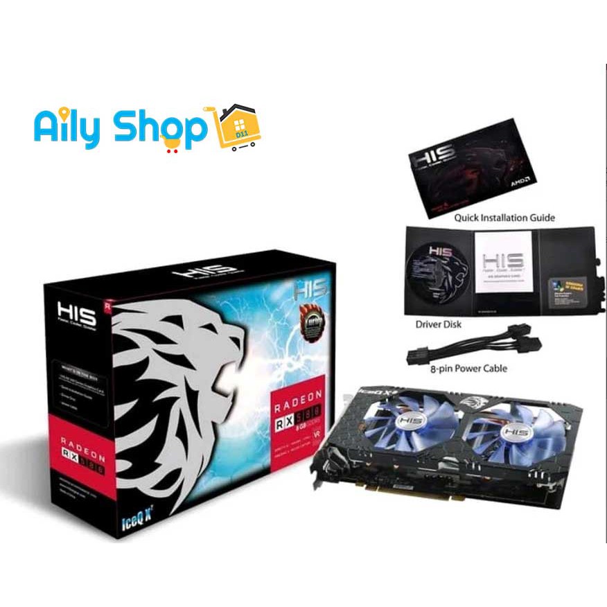 VGA HIS RX590 8GB OC Silent