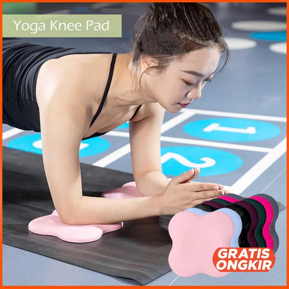 Pad Kaki Tangan Yoga Fitness Knee Wrist Hand Mat 2 PCS - G2