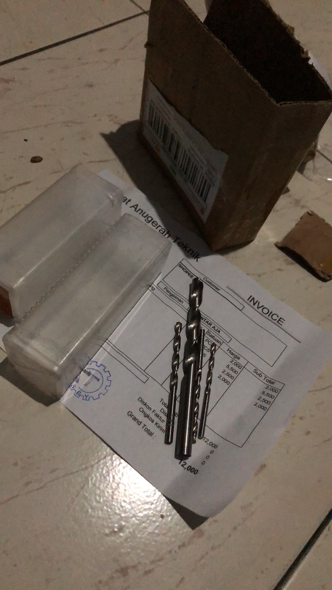 Mata Bor Besi 3 Mm Hss-g Drill Bit