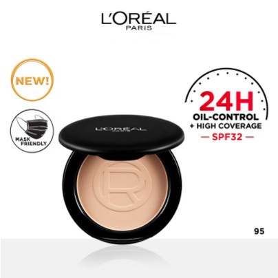 ★ BB ★ L’Oreal Paris Infallible Oil Killer High Coverage Powder (Natural Matte &amp; 24 Jam Oil Control) - LOREAL Lasting Powder