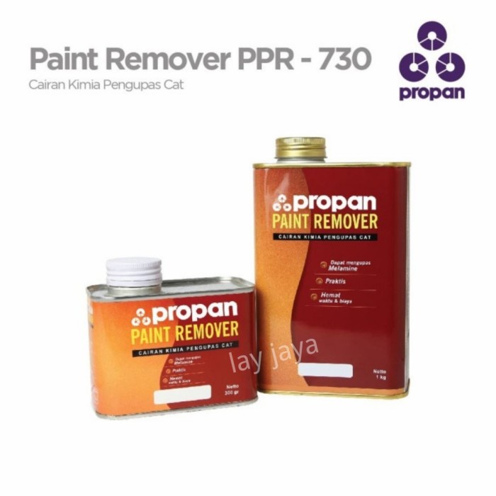 

Perontok / Penghapus Cat Kayu Besi / Paint Remover Propan 1Kg