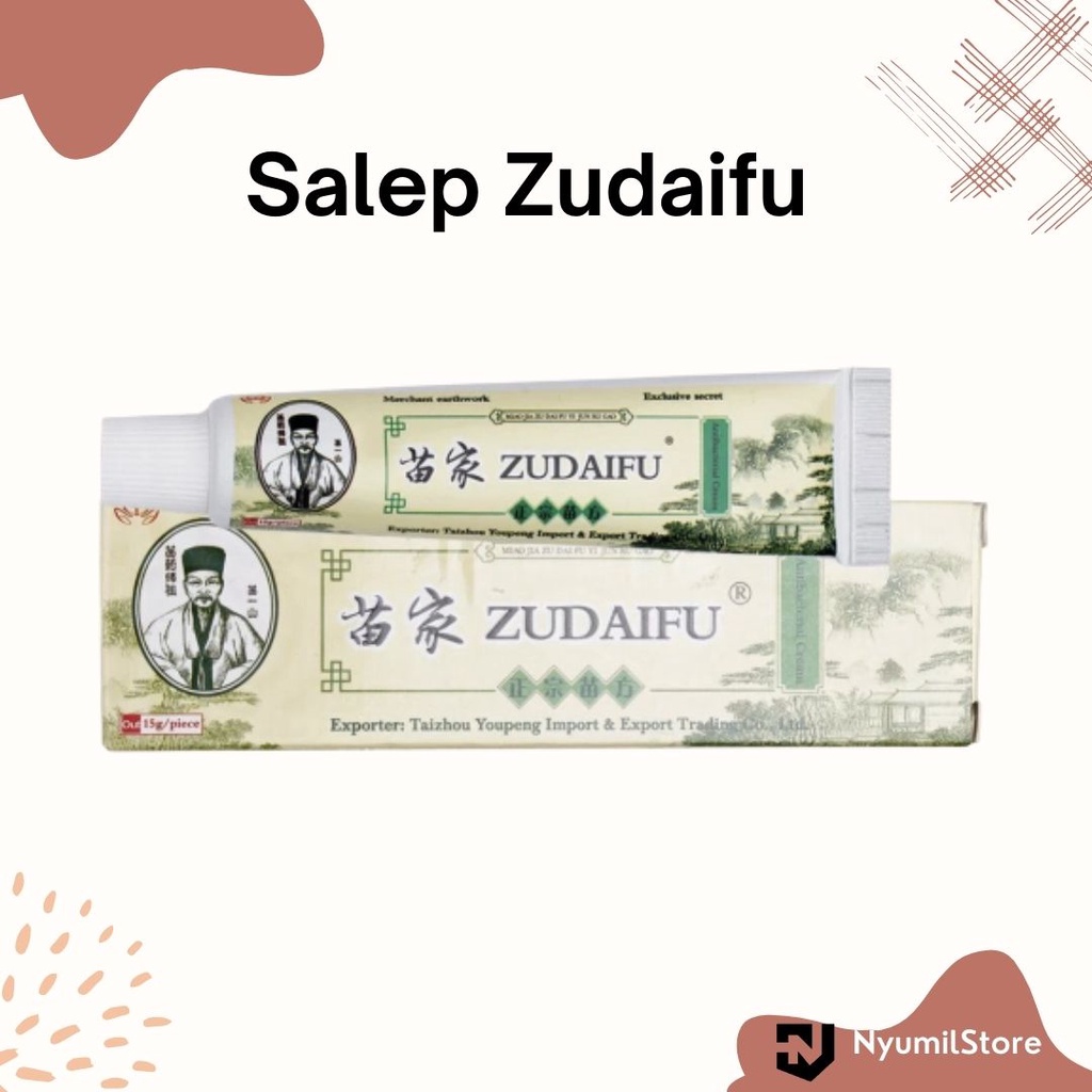 ZUDAIFU SALEP OBAT PSOARISIS EKSIM ALERGI GATAL 100% ORI SALEB