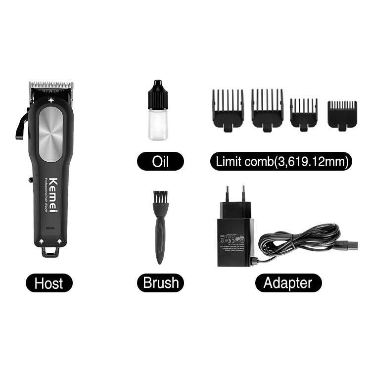 Hair Clipper KEMEI KM-2604 Mesin Cukur / Alat Cukur Rambut Rechargeable