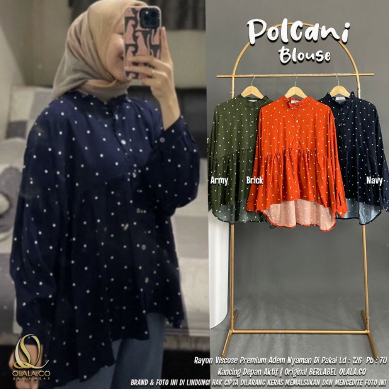 POLCANI BLOUSE ORI OLALA