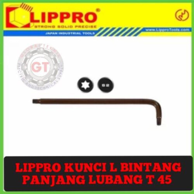 Lippro Kunci L Bintang EXTRA Panjang Tanpa Lubang