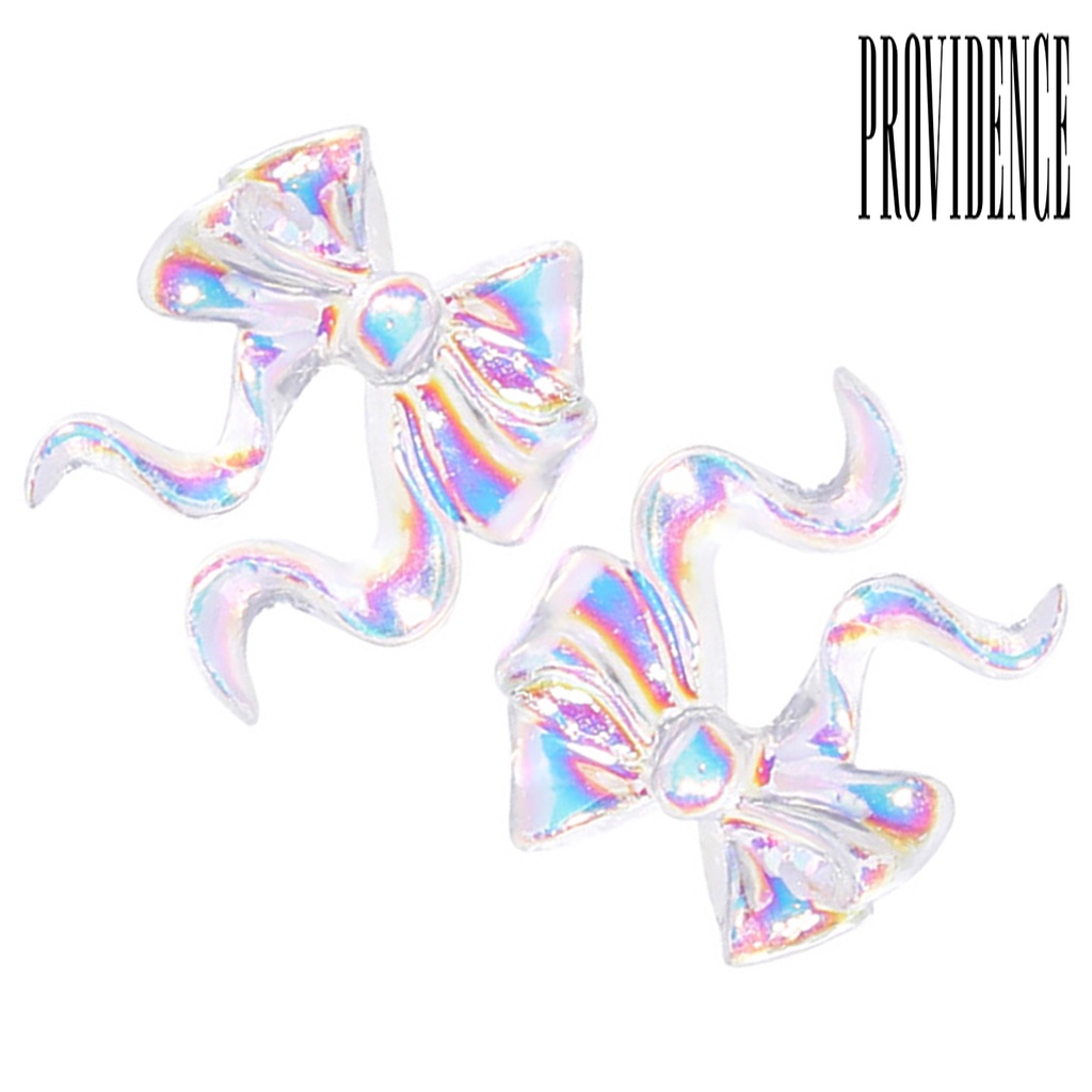 Providence 50 Pcs Ornamen Pita 3D Ringan Untuk Dekorasi Manicure / Nail Art DIY