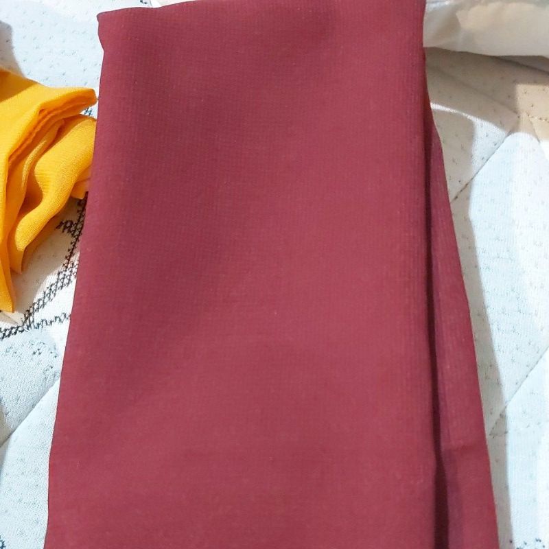 selendang sifon-4 maron