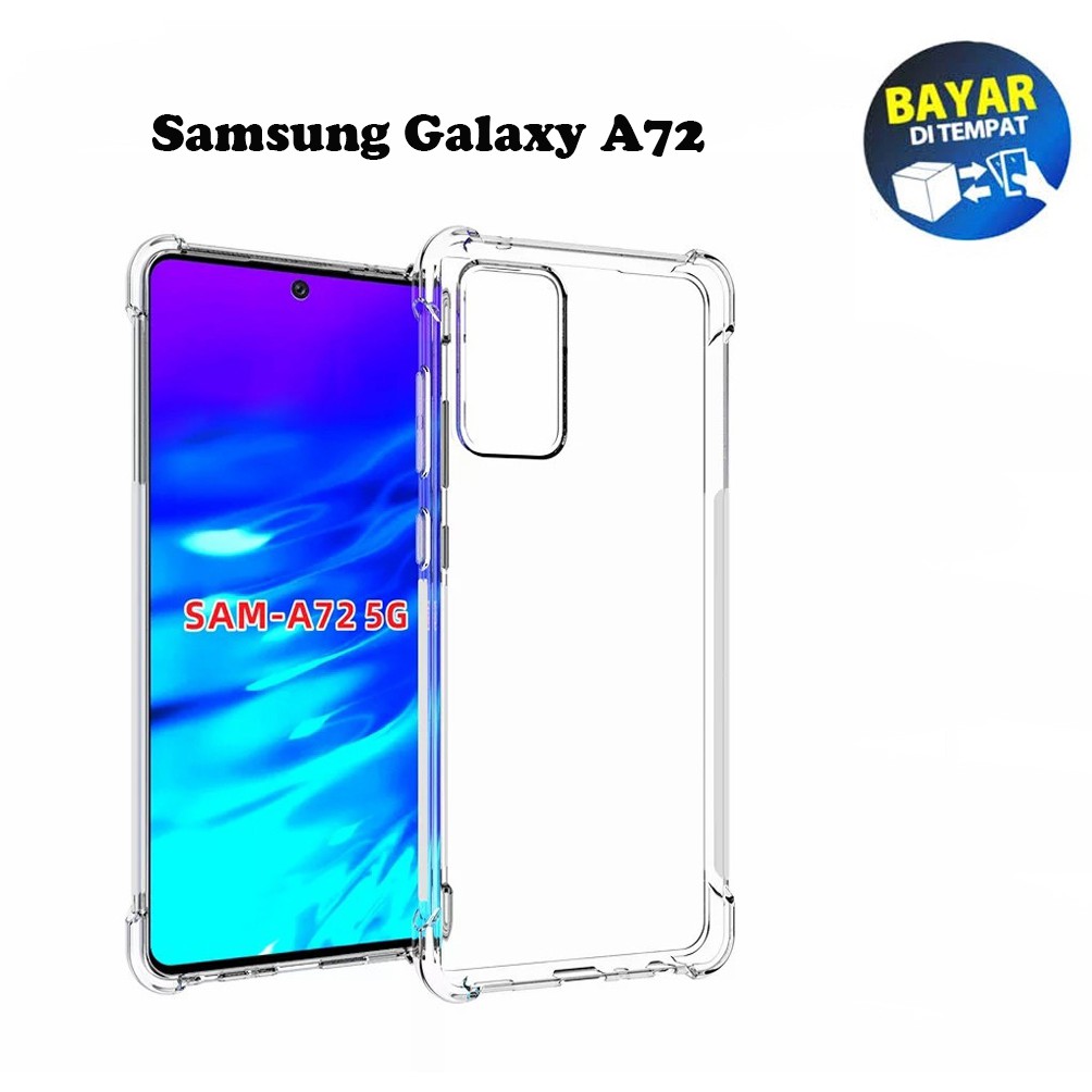 Casing Samsung Galaxy A72 Anti crack SoftCase