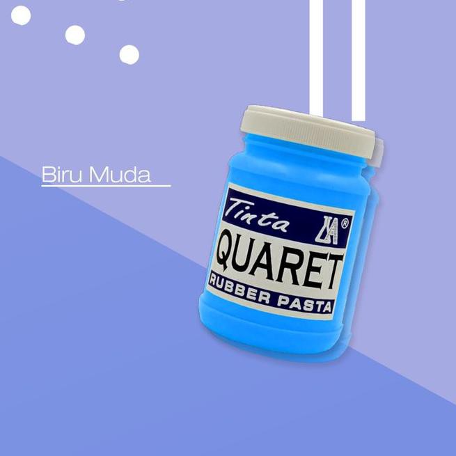 

Promo...!!-938 Cat Sablon Quaret Warna Biru Muda - 1/4 Kg