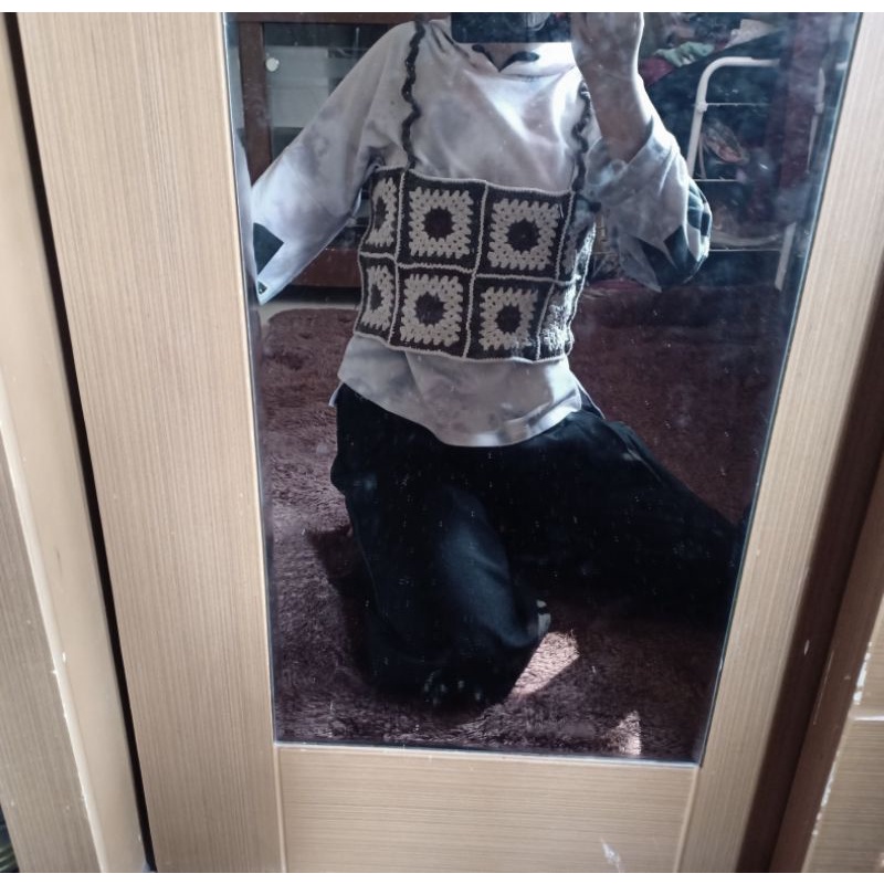 NEW ROMPI CROP TOP RAJUT MURAH/CROCHET